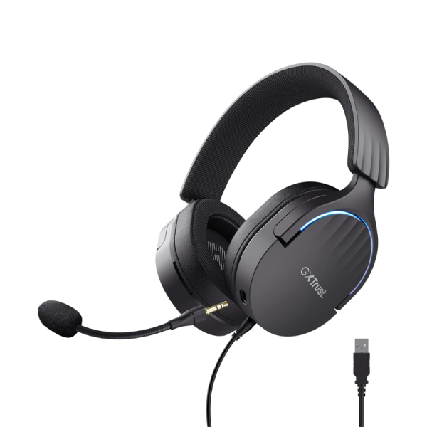 Micro Casque Gamer Filaire TRUST GXT 490 FAYZO USB 7.1 – Noir