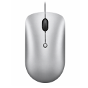 Souris filaire Lenovo 540 USB-C gris avec capteur optique 2400 DPI