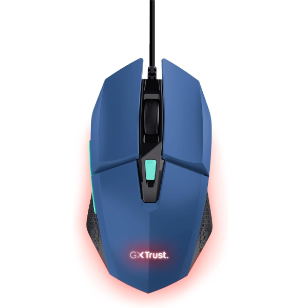 Souris gamer Trust GXT 109 Felox rose USB avec 6400 DPI et 6 boutons