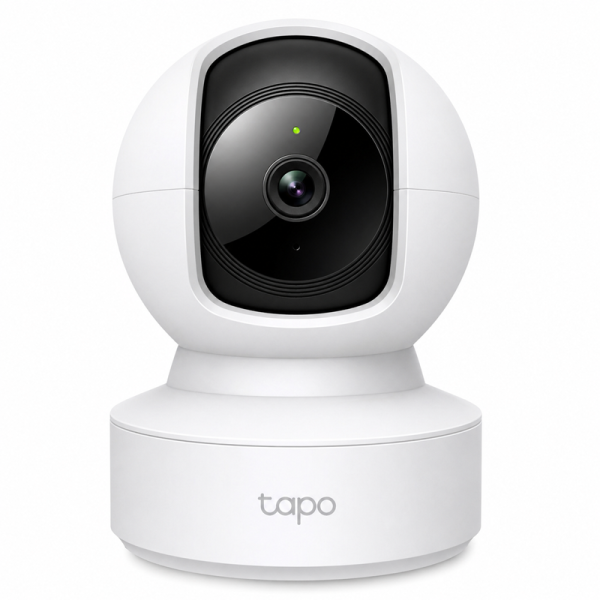 Caméra de surveillance TP-Link Tapo C212 blanche WiFi 2K 3MP rotative 360°