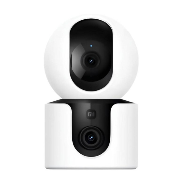 Caméra de surveillance Xiaomi C300 Dual EU blanche WiFi 3MP rotative 360°