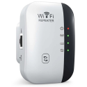 Répéteur WiFi MT02 noir et blanc Dual Band avec WiFi 6 et port Ethernet RJ45