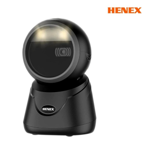 Scanner laser 2D HENEX HC-6052 omnidirectionnel USB pour codes-barres 1D et 2D